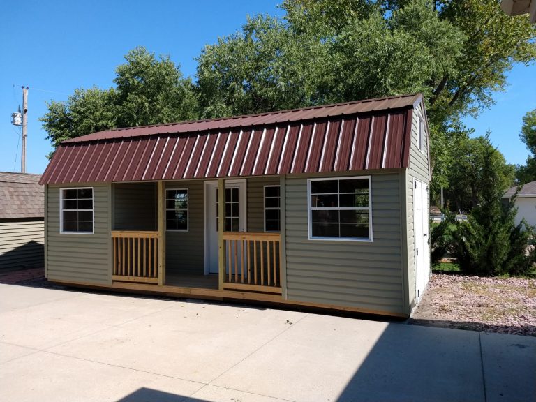 Lofted Cottage with tree in background