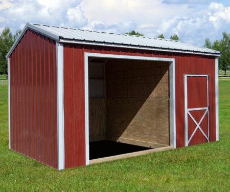 Run-in-Shed with tack room